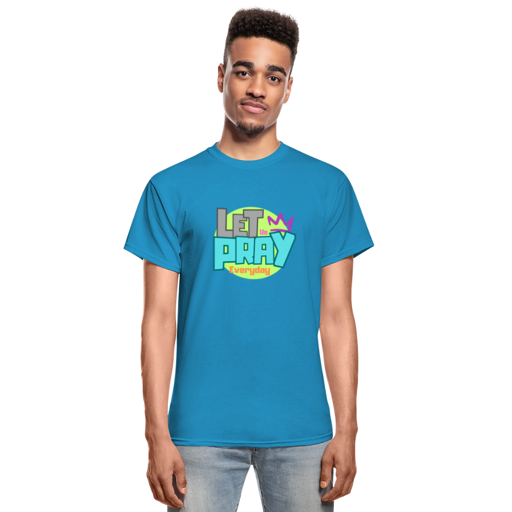 Let us pray - turquoise