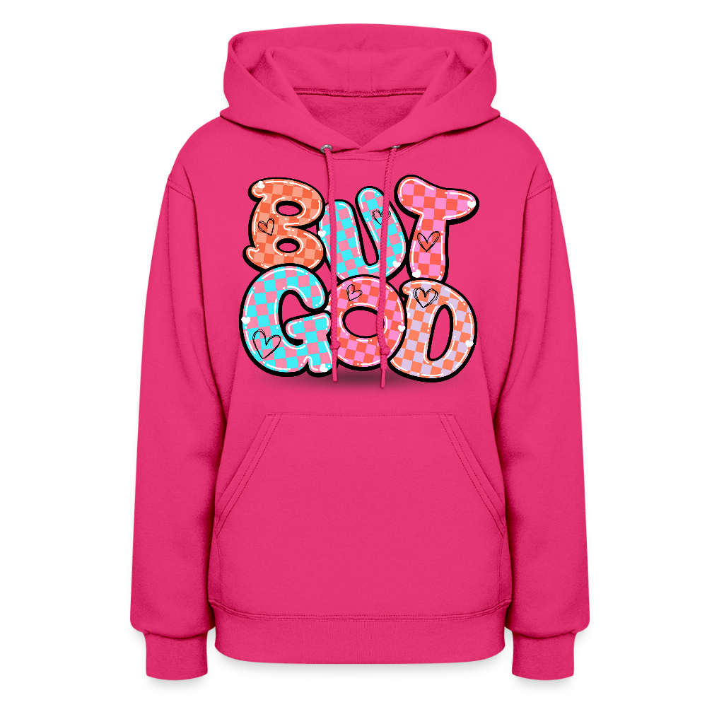 But God Women's Hoodie - fuchsia