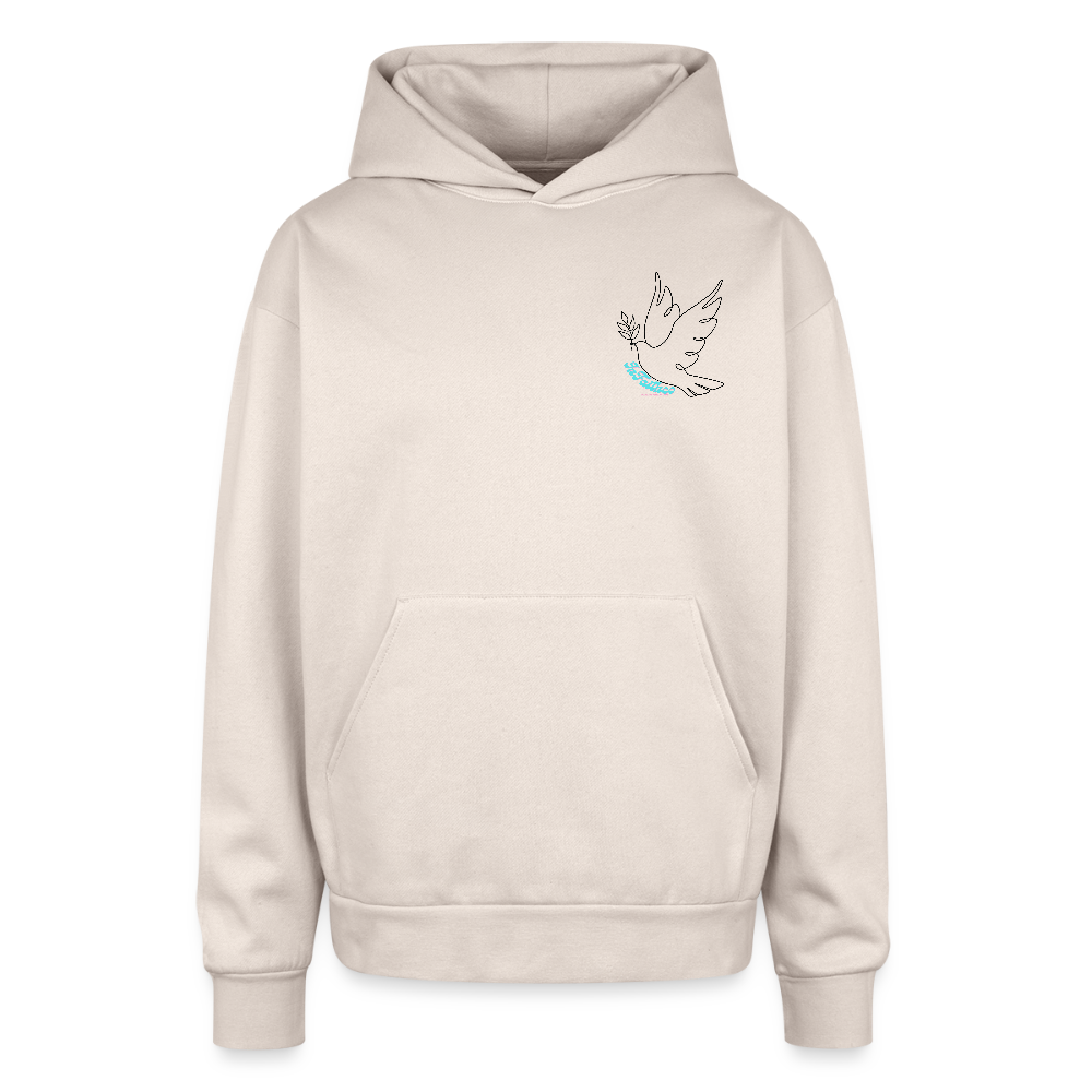 Oversized Hooded Sweatshirt - Sand