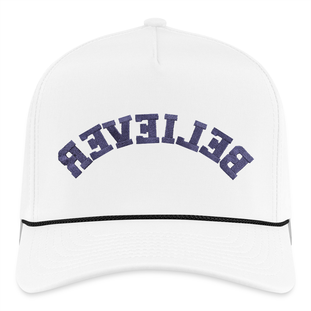 Believer hat - white/black