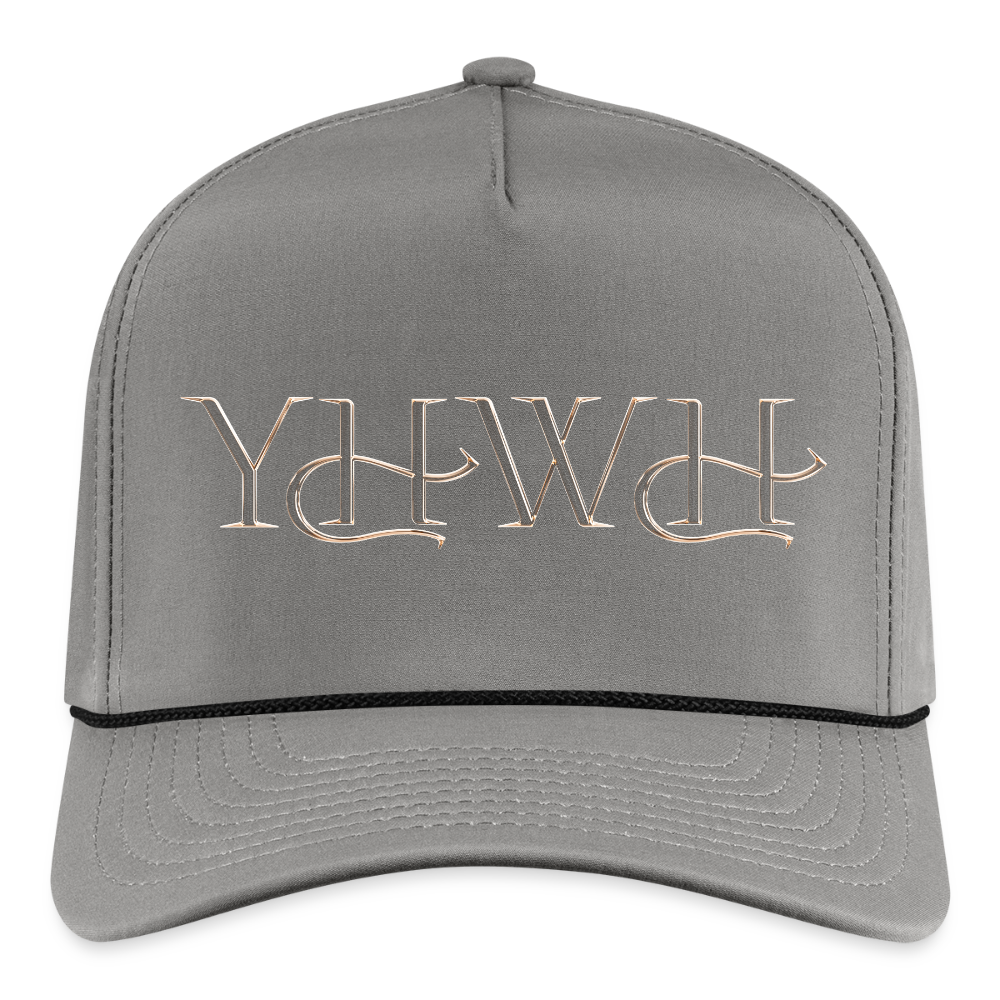 Yahweh rope cap - gray/black