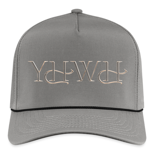 Yahweh rope cap - gray/black