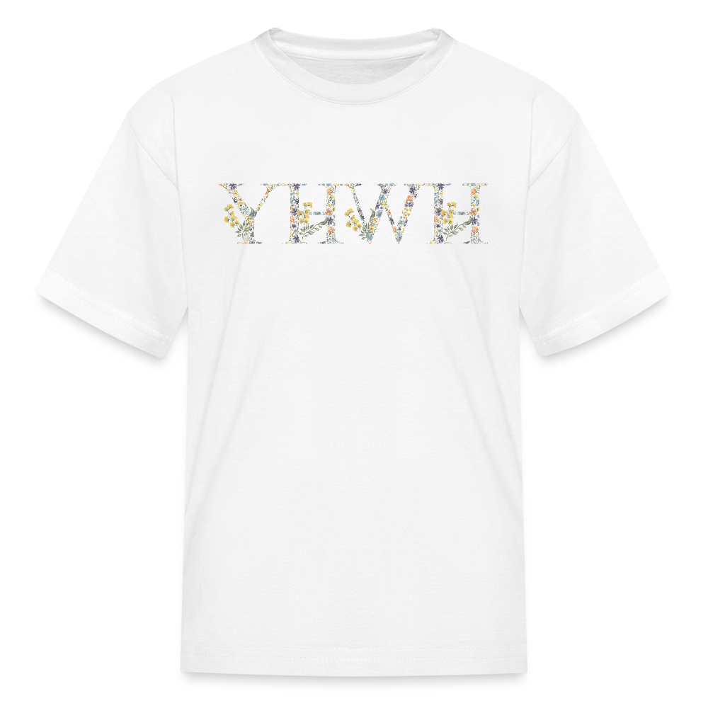 Yahweh Kids' T-Shirt - white