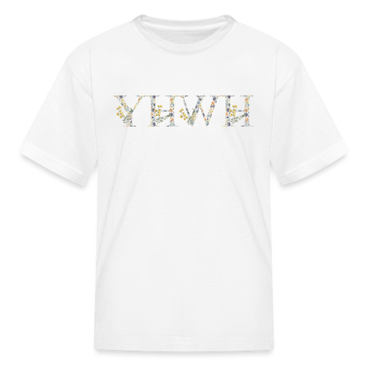Yahweh Kids' T-Shirt - white