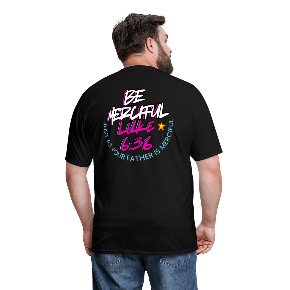 Luke 6:36 - black