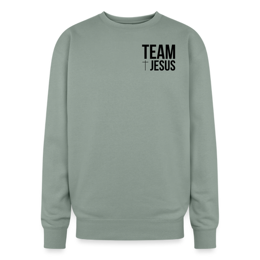Oversized Crewneck logo - sage