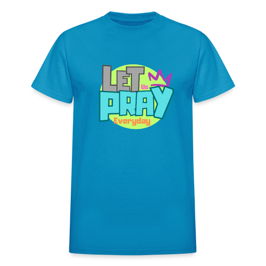 Let us pray - turquoise