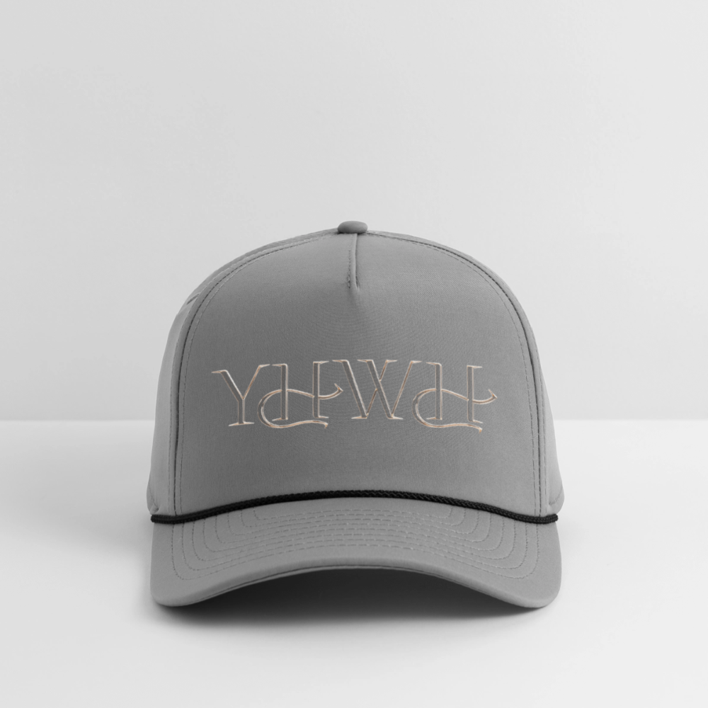 Yahweh rope cap - gray/black