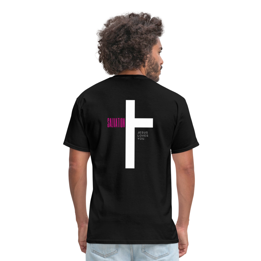 Yahweh salvation shirt - black